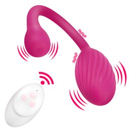 Vibrators 10 Modes Vibrating Egg Remote Control Vagina Ball Invisible Clit Gspot Stimulator Massager Sex Toys For Women 230925