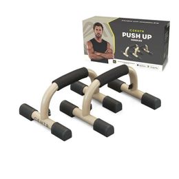 Bike Stems by Chris Hemsworth Push up Bars with SlipResistant Grips Sand Brown 2Pack onth Membership 230925