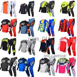 Others Apparel Dirtbike Gear Set Pants 180 360 MX Combo Moto Cross Enduro Outfit Moto ATV UTV Equipment Men Suit For Adult x0926
