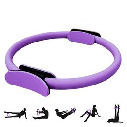 Yoga Circles Pilates Resistance Ring Double Handle High Resistance Fitness Yoga Workout Circle Exercise Weight Loss Body Toning Leg Burn Fat 230925