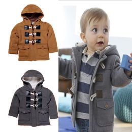 Coat Jacket For Kids Warm Boys Outerwear Children Baby Clothes Hooded Thicken Autumn Winter Windbreaker Casual Costume 230926