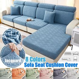 Chair Covers Jacquard Sofa Seat Cover For Living Room Funiture Protector Stretch Anti-dust Removable Slipcover