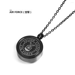 Pendant Necklaces Fashion Personality Disc Pattern English Alphabet Necklace Professional Men Ladies Stainless Steel Jewellery Accessories