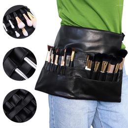 Makeup Brushes Multifunctional Brush Bag Cosmetic Waist Beauty Case Large Capacity Toiletry Organiser With Belt Strap Tool