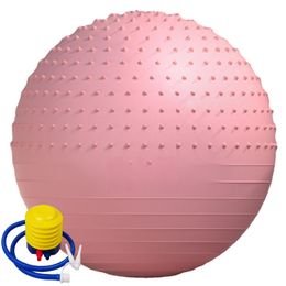 Yoga Balls Yoga Ball Pilates Stability Anti-Burst Workout Ball Massage Anti Slip Sport Fitness Balance Balls for Home Gym Pregnant Women 230925