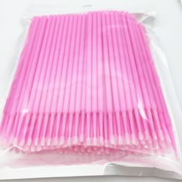 Cotton Swabs 1000pcs Micro brushes disposable eyelashes make up s glue cleaning lint Free Applicator Sticks Makeup 230925