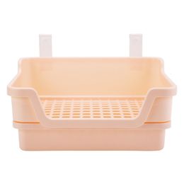 Small Animal Supplies Large Rabbit Litter Box Trainer Toilet Potty Bunny Pan for Adult Guinea Pig Rats Chinchilla 230925