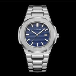 Top Luxury Brand Classic Watch Men's Business Quartz Watch Stainless Steel Luminous Hand AAA Watch224D