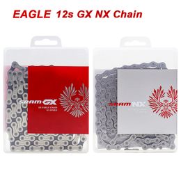 Bike Groupsets Fit Sram Eagle Bicycle Chain 12 11 Speed MTB Mountain Road 12V 11v Current 126L 118L GX NX Accessories 230925