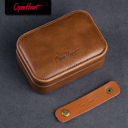 Earphone Accessories OPENHEART IEM Cable Case Bag PU Leather for Headphone accessories 230927