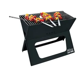 BBQ Croc 19" Portable Easy Grill, Premium Folding X-Grill for Tailgating and Travel