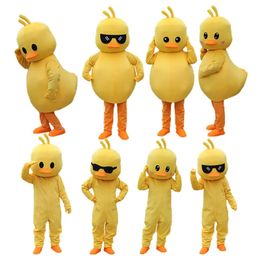Factory sale hot Adult Duck Chicken Mascot Costumes Adult Size bear cartoon costume high quality Halloween Party