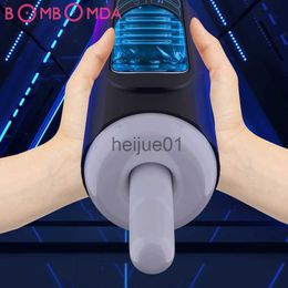 Masturbators Automatic Thrusting Male Mastubator Rotation Masturbation Equipment Machine Sex Toys Adult Goods for Men Man Masturbators Cup x0926