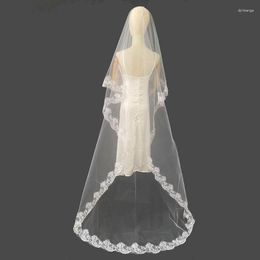 Bridal Veils Wedding Accessories Long Veil Lace Floor Length Church White Bride Vail