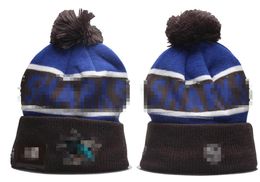 SAN JOSE Beanie SHARKS Beanies North American Hockey Ball Team Side Patch Winter Wool Sport Knit Hat Skull Caps A4