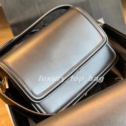 Fashion Bags Poplar forest bag female tofu bag box leather female bag senior sense small square bag single shoulder crossbody bag female