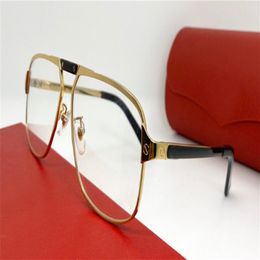 New fashion designer optical glasses 0102 square frame simple retro style transparent lenses can be equipped with prescription gla310R