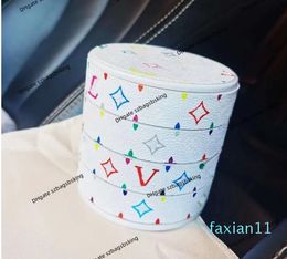 Brand Makeup Bag Jewelry Box Classic Presbyopia Printed Multi-layer Storage Bag Alphabet Rotary Clutch