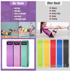 Band Elastic Yoga Set Hip Circle Expander Gym Booty Home Workout