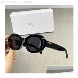 Sunglasses Retro Cats Eye For Women Ces Arc De Triomphe Oval French High Street Drop Delivery Fashion Accessories Dhqpu FCBJ