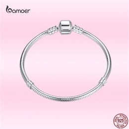 Summer Small Fresh Sterling Silver Bead Bracelet 100% 925 Fashion Party Jewellery for girl GOS902 2205062433