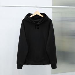 Büyük Boyut Hoodie Hoodies Tasarımcı Sweatershirt Erkekler için Kadın Pullover% 100 Saf Pamuk Yüksek Kaliteli Yansıtıcı FG Baskı Hoody Nedensel Sweatershirt