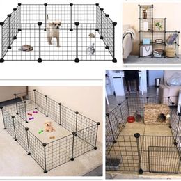 Cat Carriers Dog Playpen Indoor Outdoor Pet Fence For Hedgehog Hamster