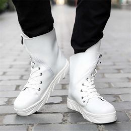 Boots Hightops Tied High Boot Mens Shoes Trainer Brand Sneakers Sports Tenise 2023 Upper Fast Tenni Sunny Outing