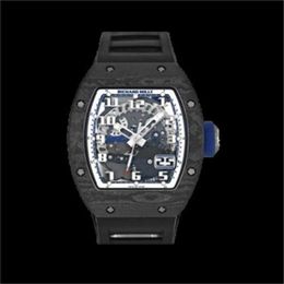 Mechanical Watch Date Luxury Mens Watches Richrd Milres Swiss Wristwatches Designer Watch Carbon Fibre y Automatic Ceramic Sports Series Rm029 Fashion Zedw