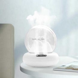 Humidifiers Electric Double Nozzles Humidifier USB with Color Changing light 2L for Travel Essential Oil Dorm Home Decor Kitchen YQ230927