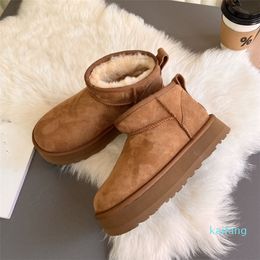 Womens Australia designer boots tasman Tazz sheepskin Shearling Slippers winter shoes