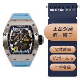 Richardmill Brand New Wristtwatches Richardmill RM030 Mens Titanium Alloy Watch Date Hollow Power Reserve Automatic Machinery World Top Ten Luxury Watches Sw HBXJ