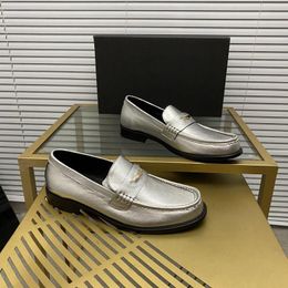 Dress Shoes Top Quality Mens Business Leather Designer Luxury Fashion Casual Loafers Professional MD0024