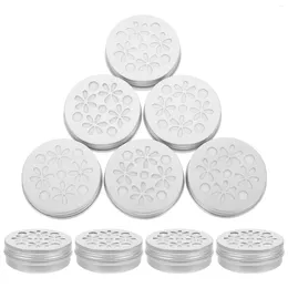 Dog Collars 10 Pcs Hollow Threaded Aluminium Box Lightweight Aroma Diffuser Indoor Interior Decor Can Aluminium Holder Work Natural