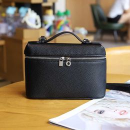 Loro Piano Bags Cosmetic Designer Baobao Womens Evening New Fashion Bag Lp19 Lunch Bag Small Square Bag Litchi Handbag Simple One Shoulder Handbag