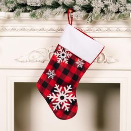 Christmas Decorations Candy Gift Bag Party Supplies Sack Bags Fireplace Tree Year Stocking Stockings