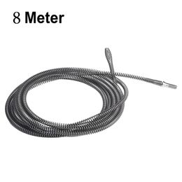 Other Household Cleaning Tools Accessories Pipe Dredging Tool Metre Electric Drill Drain Spring Sink Cleaner Sewer 10mm Diameter 1235meter 230926