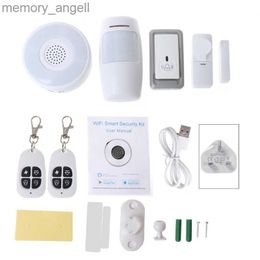 Alarm systems Security System WiFi Alarm System Wireless with Push and Callings Alarms No Monthly Fee for Home Apartment YQ230927