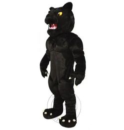 Halloween Power Black Panther Mascot Costume Walking Halloween Suit Large Event Costume Suit Party dress best quality.