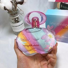 Women Perfume Fragrance 100ml Incanto Shine Perfumes Eau De Toilette Charms Parfum 3.4fl.oz Long Lasting Smell Dream Lovers Spray Charming Cologne Natural Spray