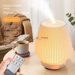 Humidifiers 200ML Air Humidifier Usb Home Aroma Diffuser with Nightlight and Remote Control Ultrasonic Humidifier Diffuser Air Fresher YQ230927