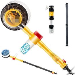 Other Housekeeping Organisation Auto Roated Brush Car Washer Windows Cleaner Hydrodynamic Rotation Set Spray Foam Rotating Cleaning Tools With Rod 230926