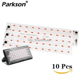 Grow Lights 10pcs 50W LED Grow Light Full Spectrum Chip 220V Phytolamp For Plants Tent Floodlight Phyto Lamp Growing Box Flowers Seedling YQ230927