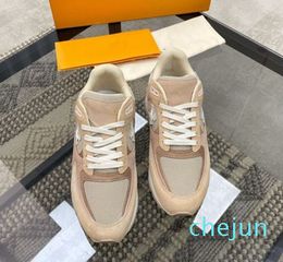 Tide Brand Sports boots Series Imported Leather Stitching Breathable Mesh Sneakers Casual Couple Shoes