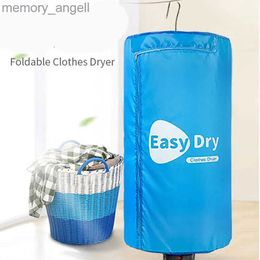 Clothes Drying Machine Foldable Colthes Dryer Household Travel Use Hanging 450W High Power Cloth Drying Machine Timing Function Waterproof Fast Drying YQ230927