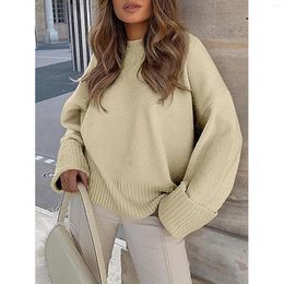 Women's Sweaters Winter Warm Knitted Cashmere Women Casual O-Neck Basic Pullover Long Sleeve Top Autumn Ladies Soft Female Jumpers