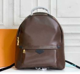 designer backpacks brown old flower bag fashion woman satchel back packs leather lady rucksack