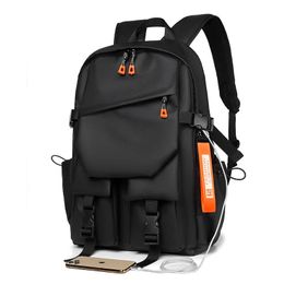 School Bags Luxury Men's Backpack High Quality 15.6 Laptop Backpack High-capacity Waterproof Travel Bag Fashion School Backpacks for Men 230927