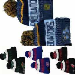 Nashville Beanie Predators Beanies North American Hockey Ball Team Side Patch Winter Wool Sport Knit Hat Skull Caps A3