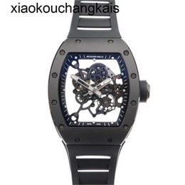 RichasMills Watch Milles ZF Factory Automatic Movement Tourbillon Swiss Sports Wristwatches Grey Boutique Limited Edition of 50 Pieces Rm055 Com003132 DLHB